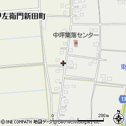 茨城県常総市伊左衛門新田町173周辺の地図