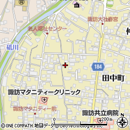 長野県諏訪郡下諏訪町128周辺の地図