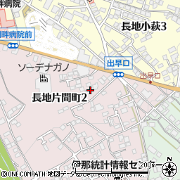 長野県岡谷市長地東堀周辺の地図