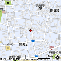 福井県福井市開発2丁目401周辺の地図