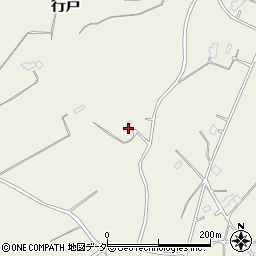 茨城県行方市行戸278周辺の地図