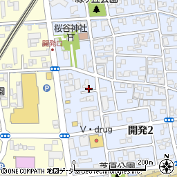 福井県福井市開発2丁目202周辺の地図