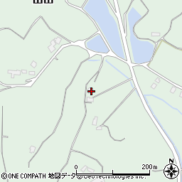 茨城県行方市山田132周辺の地図