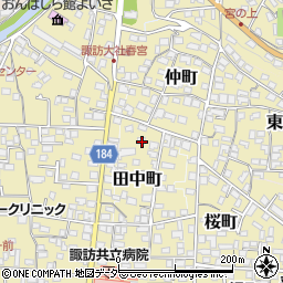 長野県諏訪郡下諏訪町432周辺の地図