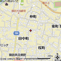 長野県諏訪郡下諏訪町410周辺の地図