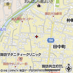 長野県諏訪郡下諏訪町152周辺の地図