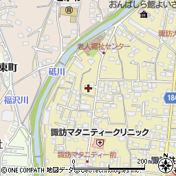 長野県諏訪郡下諏訪町86周辺の地図