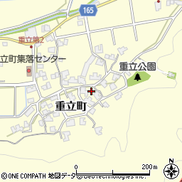 〒910-0823 福井県福井市重立町の地図