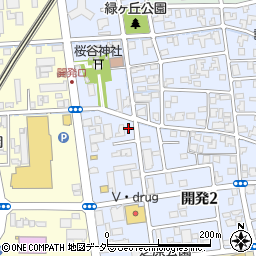 福井県福井市開発2丁目201周辺の地図