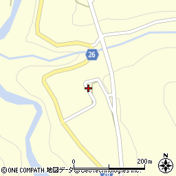 長野県松本市奈川2061周辺の地図