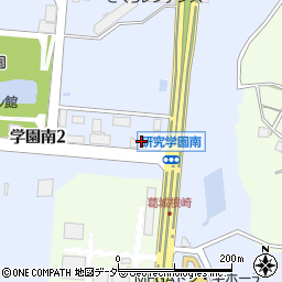 東建コーポレーション株式会社研究学園支店周辺の地図