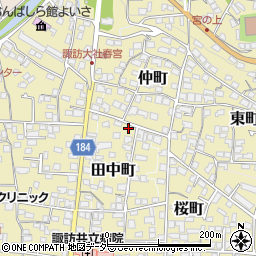 長野県諏訪郡下諏訪町430周辺の地図