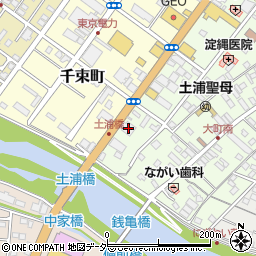 セカンドストリート　土浦大町店周辺の地図