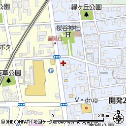 福井県福井市開発2丁目224周辺の地図