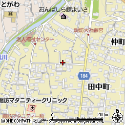 長野県諏訪郡下諏訪町153-3周辺の地図