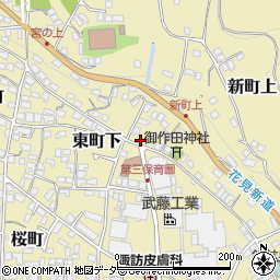 長野県諏訪郡下諏訪町3908周辺の地図