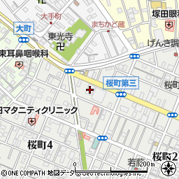 能美防災株式会社　土浦営業所周辺の地図