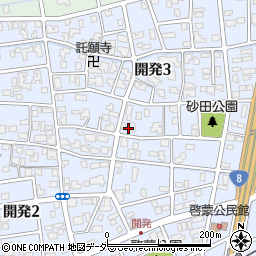 福井県福井市開発3丁目1801周辺の地図