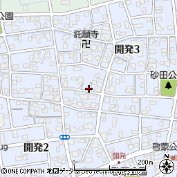 福井県福井市開発3丁目1534周辺の地図