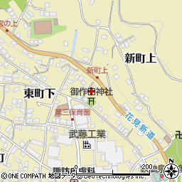 長野県諏訪郡下諏訪町4199周辺の地図