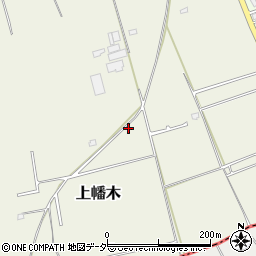 茨城県鉾田市上幡木1204-21周辺の地図