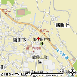 長野県諏訪郡下諏訪町3913-2周辺の地図