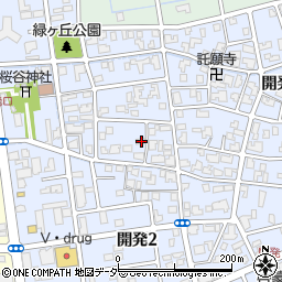 福井県福井市開発3丁目416周辺の地図