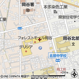 ゲオ岡谷店周辺の地図