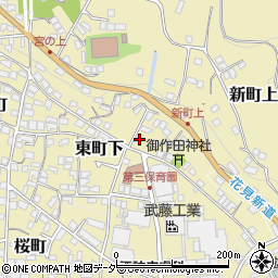 長野県諏訪郡下諏訪町3911周辺の地図