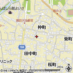 長野県諏訪郡下諏訪町408周辺の地図