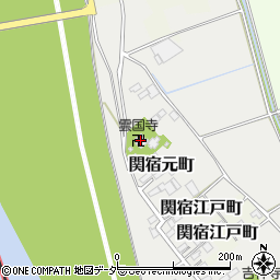 雲国寺周辺の地図