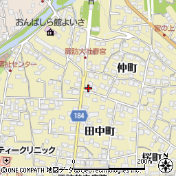 長野県諏訪郡下諏訪町455周辺の地図