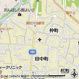 長野県諏訪郡下諏訪町461周辺の地図