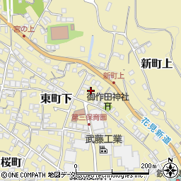 長野県諏訪郡下諏訪町3913-1周辺の地図