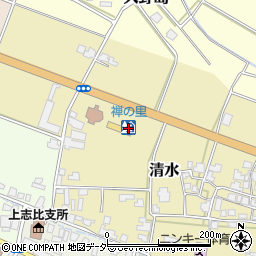 道の駅禅の里周辺の地図