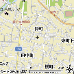 長野県諏訪郡下諏訪町406周辺の地図