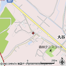 埼玉県東松山市大谷212周辺の地図