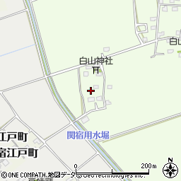 千葉県野田市関宿台町736周辺の地図