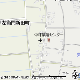 茨城県常総市伊左衛門新田町186周辺の地図