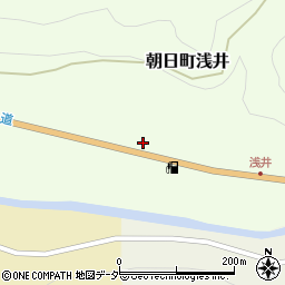 岐阜県高山市朝日町浅井734周辺の地図