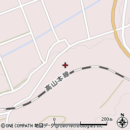 岐阜県高山市一之宮町洞上4572周辺の地図