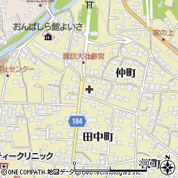 長野県諏訪郡下諏訪町457-1周辺の地図