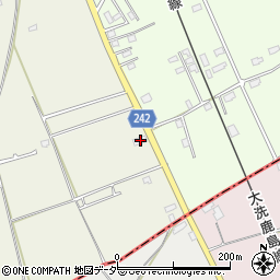 茨城県鉾田市上幡木1220周辺の地図