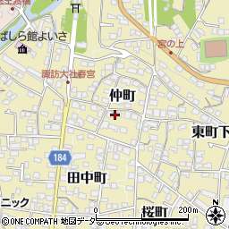 長野県諏訪郡下諏訪町407周辺の地図