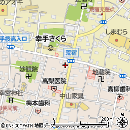 岡田洋品店周辺の地図
