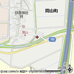 福井県福井市間山町6周辺の地図