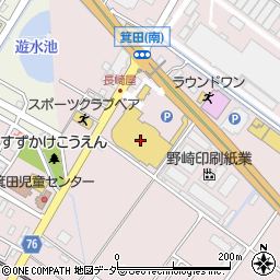 ダイソーＭＥＧＡドン・キホーテ北鴻巣店周辺の地図