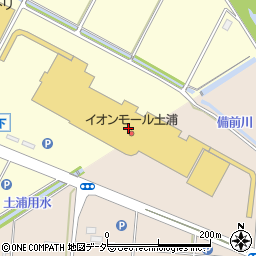久月　イオン土浦店周辺の地図