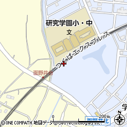 茨城県つくば市研究学園2丁目28周辺の地図