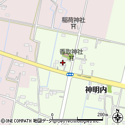 埼玉県幸手市神明内223周辺の地図